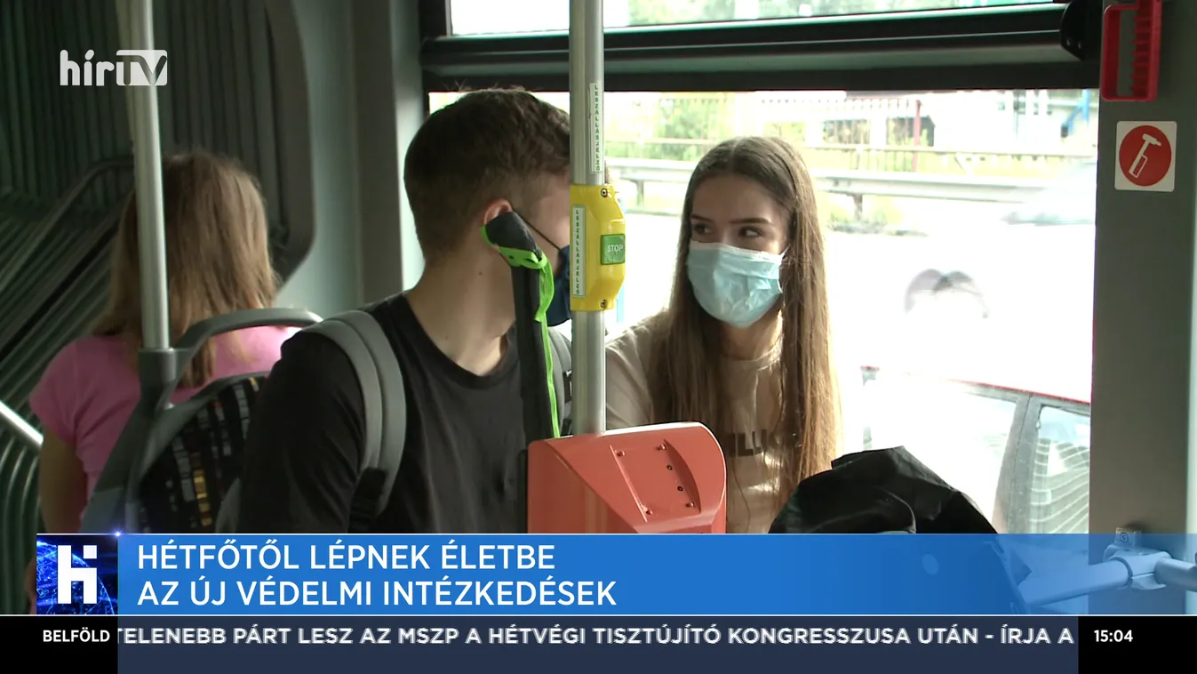 Hétfőtől lépnek életbe az új védelmi intézkedések