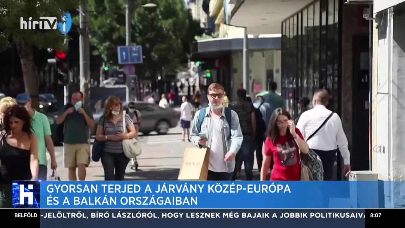 Gyorsan terjed a járvány Közép-Európa és a Balkán országaiban