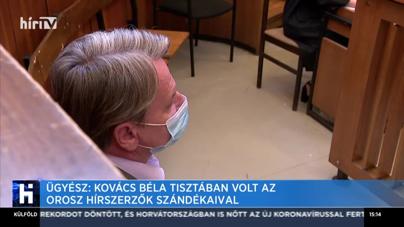 Ügyész: Kovács Béla tisztában volt az orosz hírszerzők szándékaival