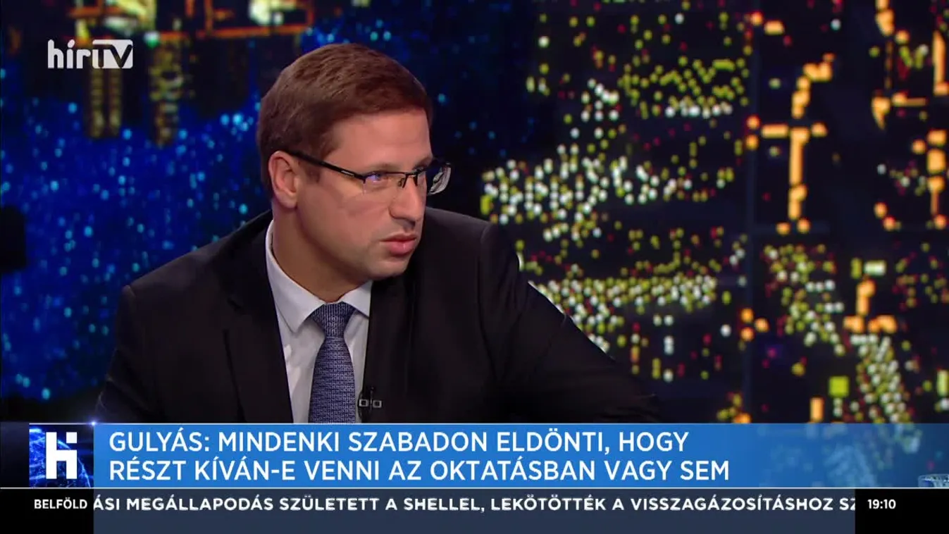 Gulyás: Mindenki szabadon eldönti, hogy részt kíván-e venni az oktatásban vagy sem
