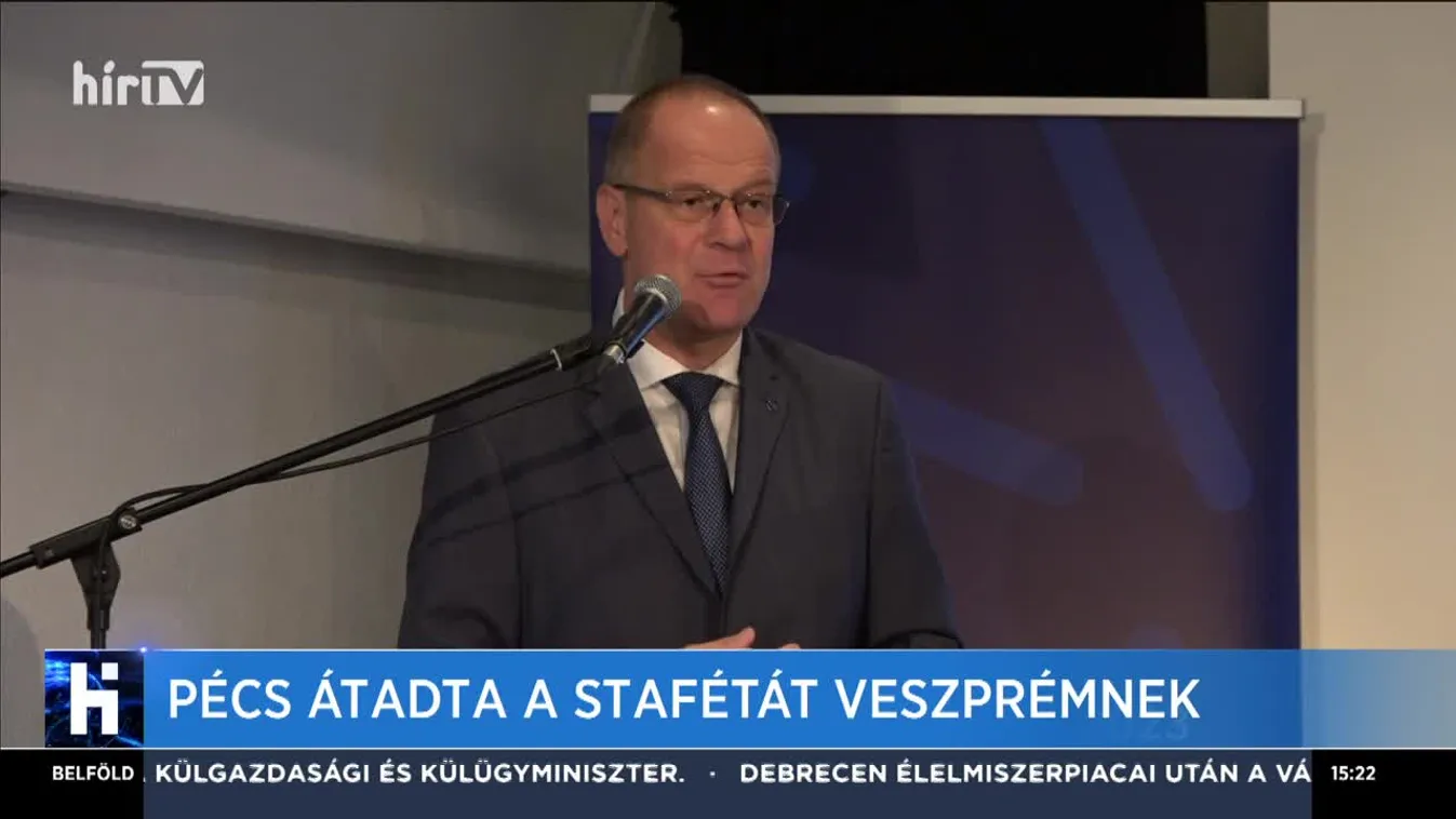 Pécs átadta a stafétát Veszprémnek