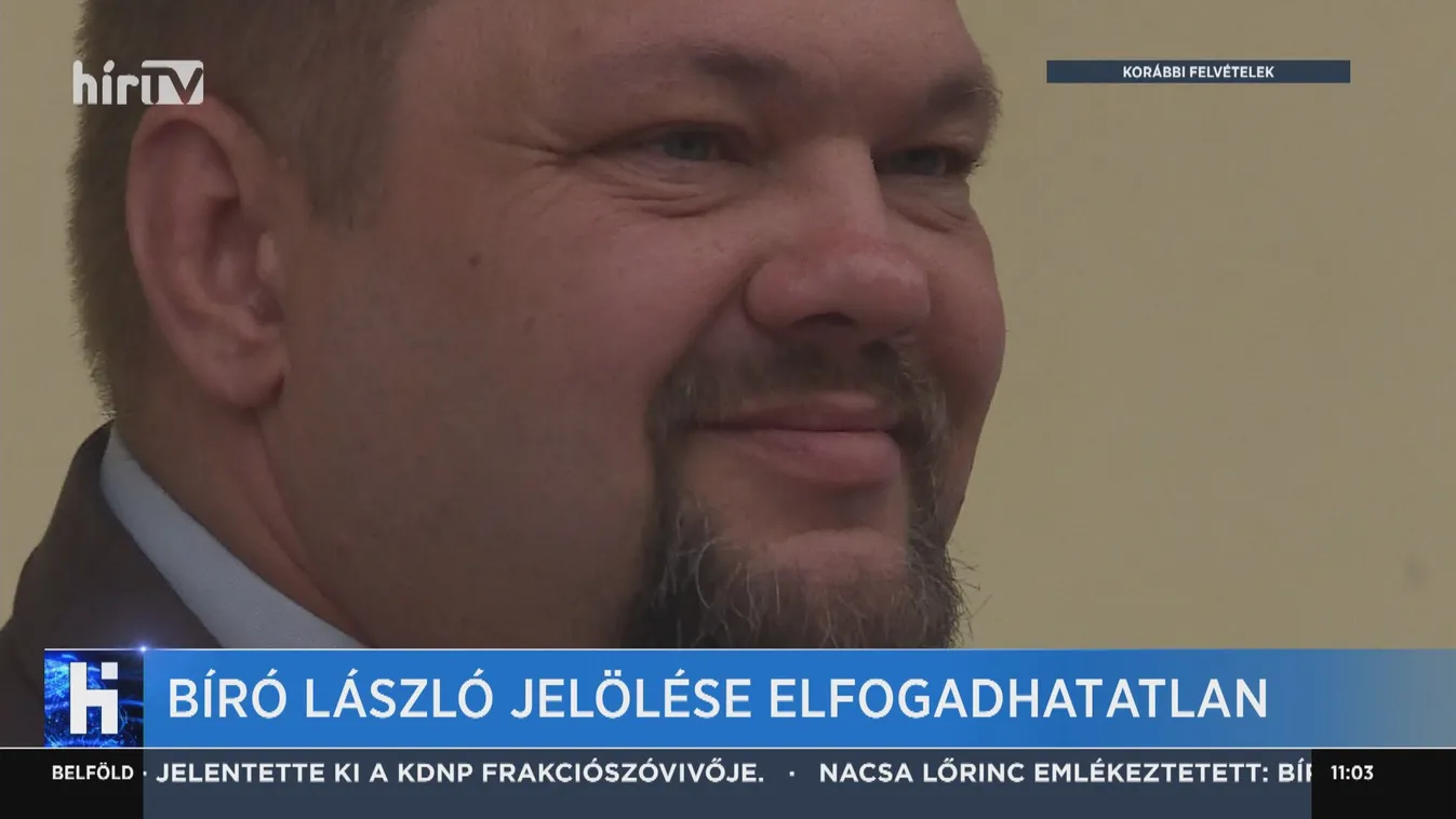 Bíró László jelölése elfogadhatatlan