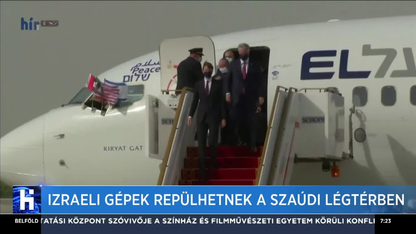 Izraeli gépek repülhetnek a szaúdi légtérben