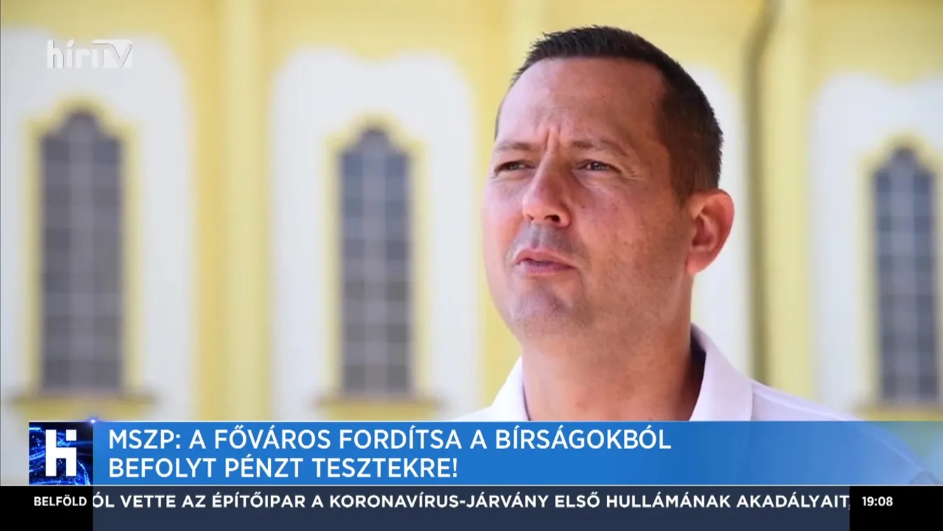 MSZP: A főváros fordítsa a bírságokból befolyt pénzt tesztekre!