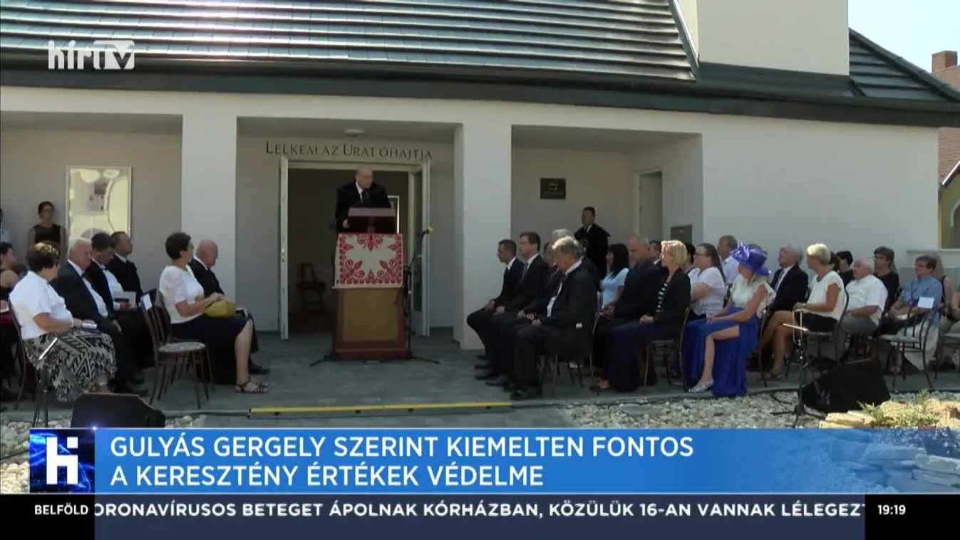 Gulyás Gergely szerint kiemelten fontos a keresztény értékek védelme