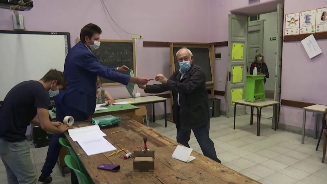 Negyven százalék körüli a részvétel eddig az olaszországi helyhatósági választásokon