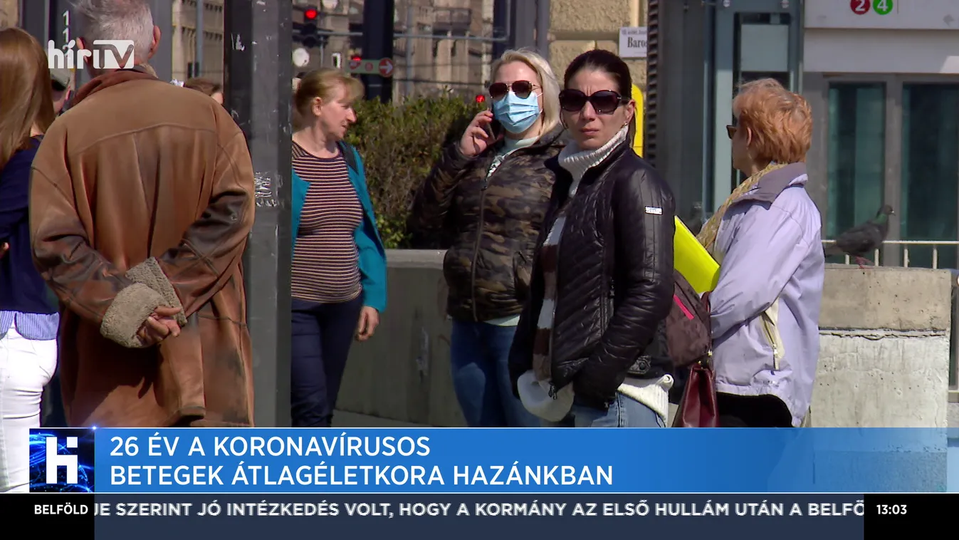 26 év a koronavírusos betegek átlagéletkora hazánkban