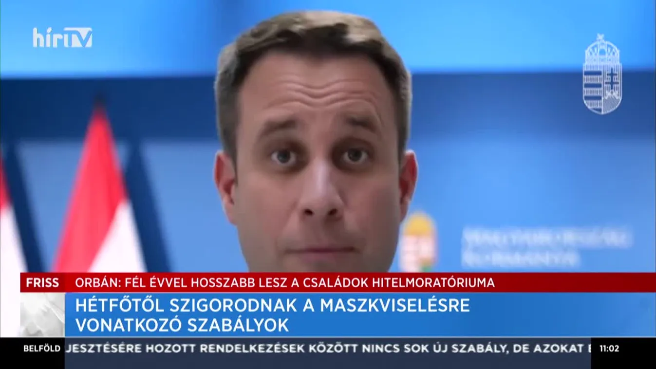 Hétfőtől szigorodnak a maszkviselésre vonatkozó szabályok