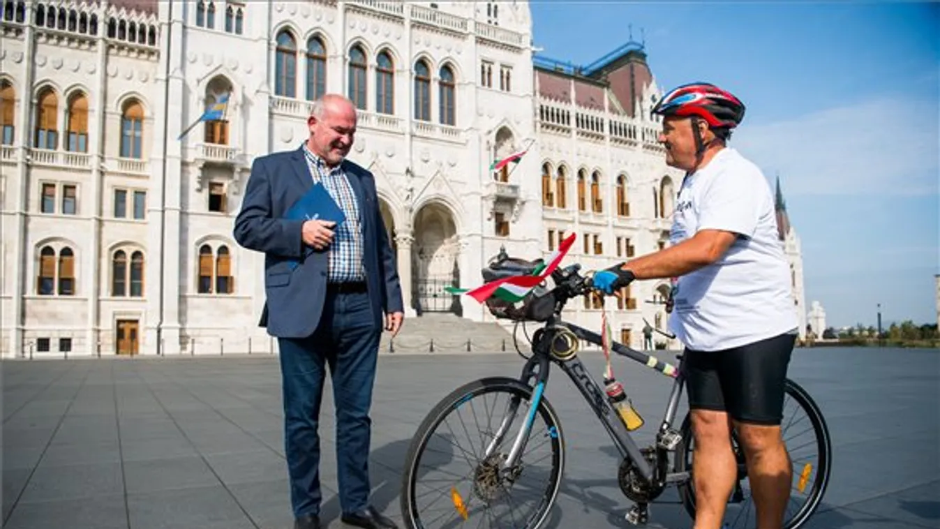 Véget ért a nemzeti összetartozás ügyét szolgáló kerékpártúra