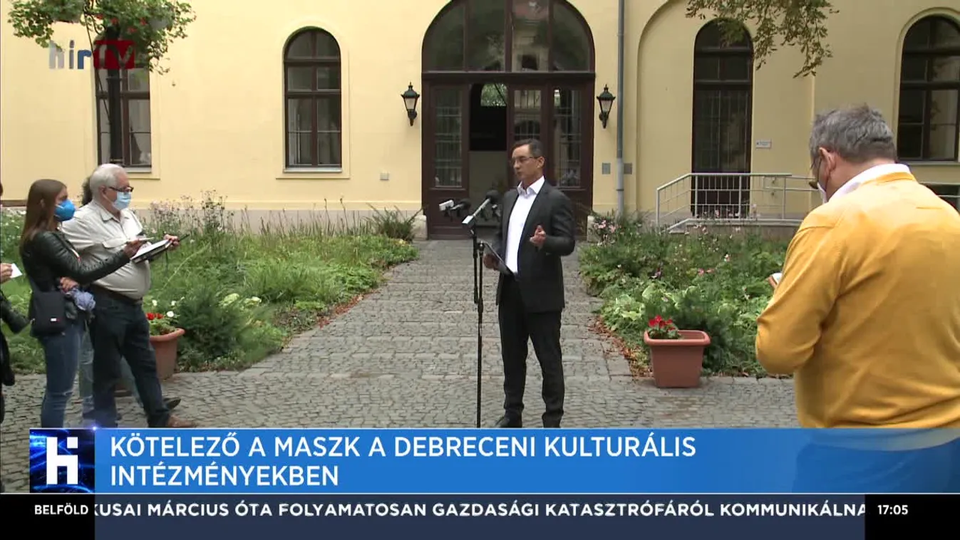 Kötelező a maszk a debreceni kulturális intézményekben