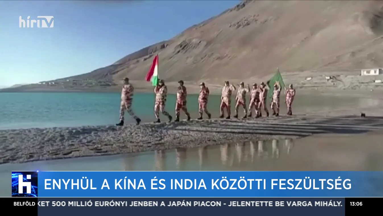 Enyhül a Kína és India közötti feszültség