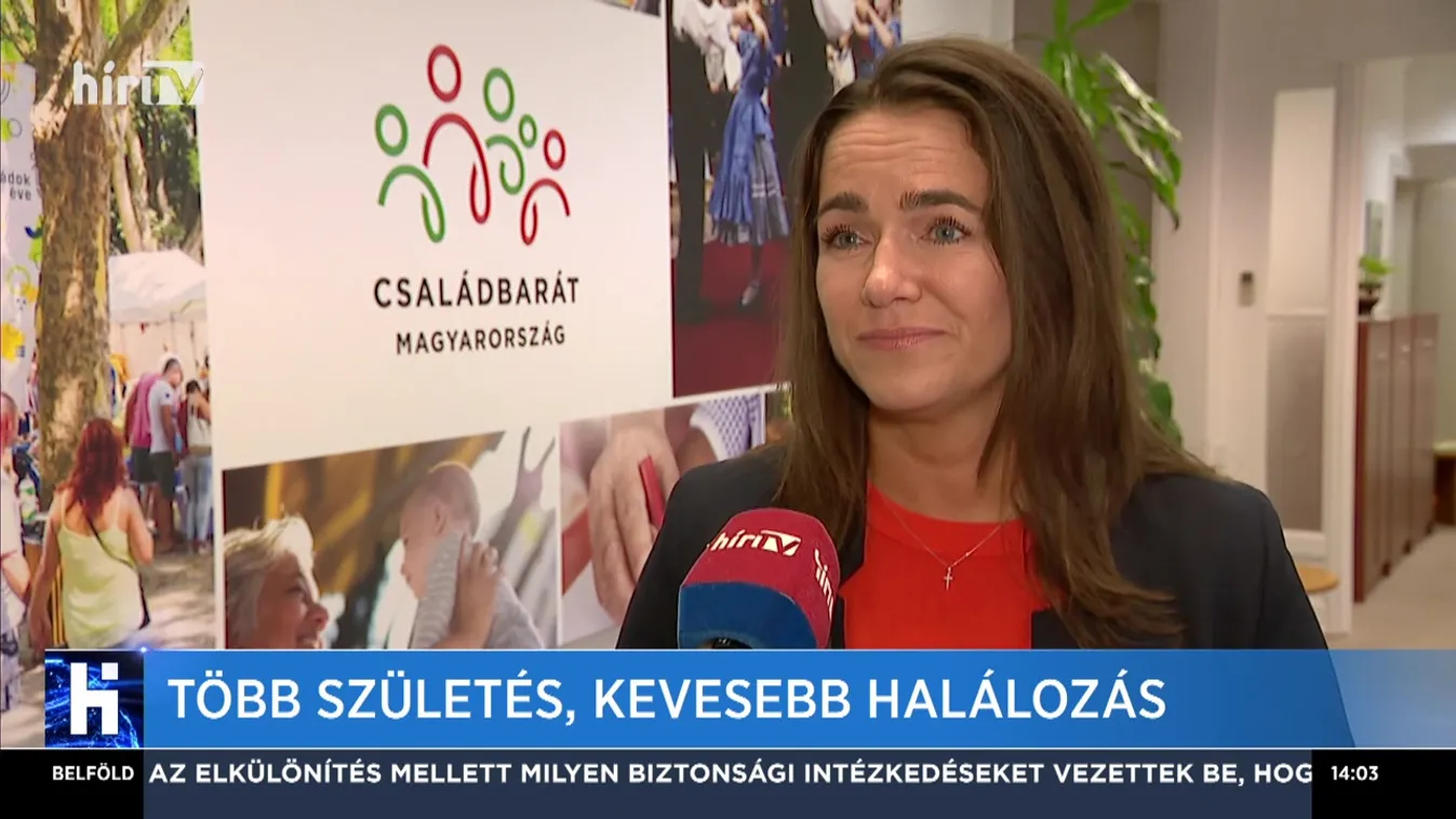 Több születés, kevesebb halálozás