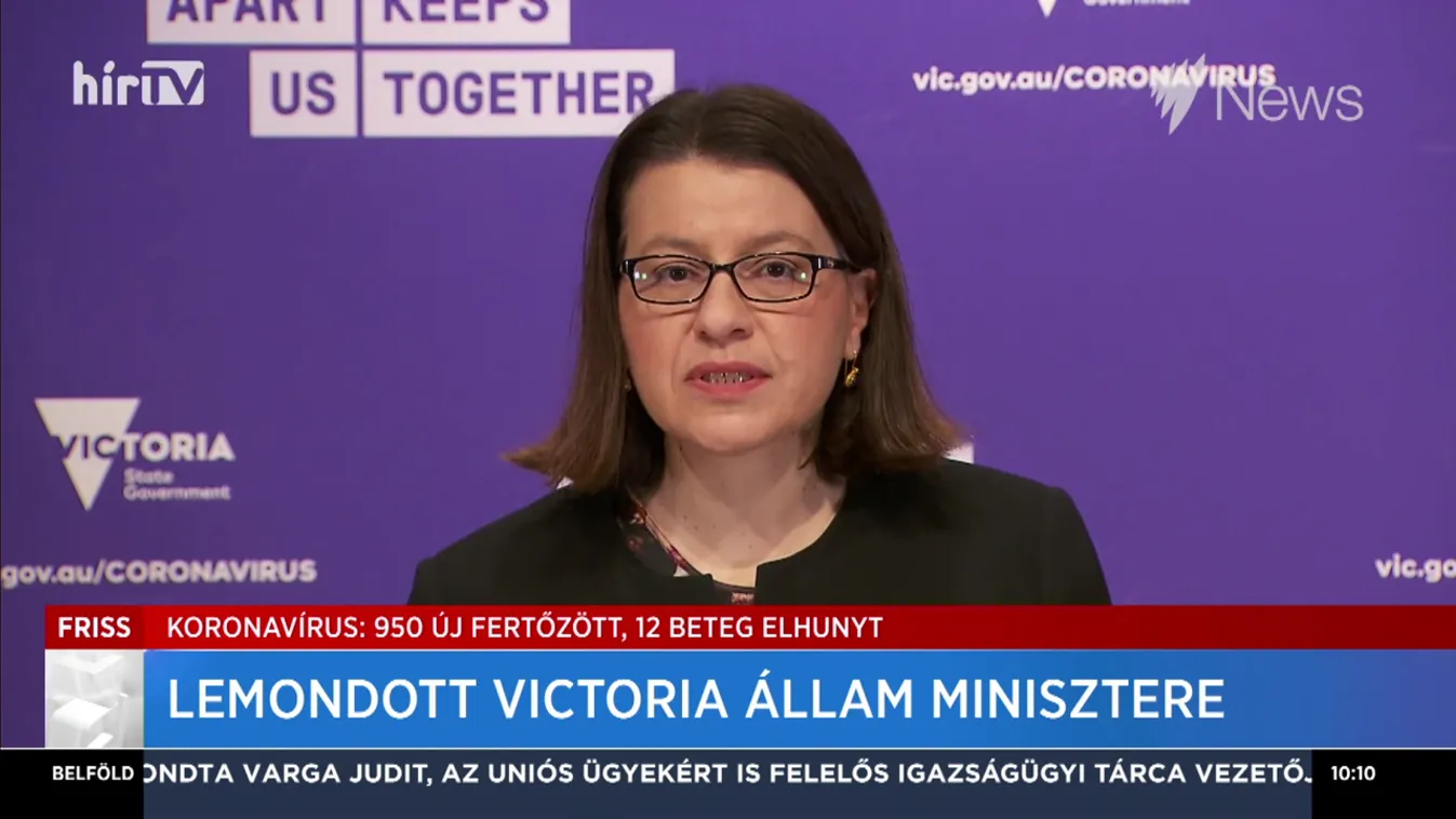 Lemondott Victoria állam minisztere