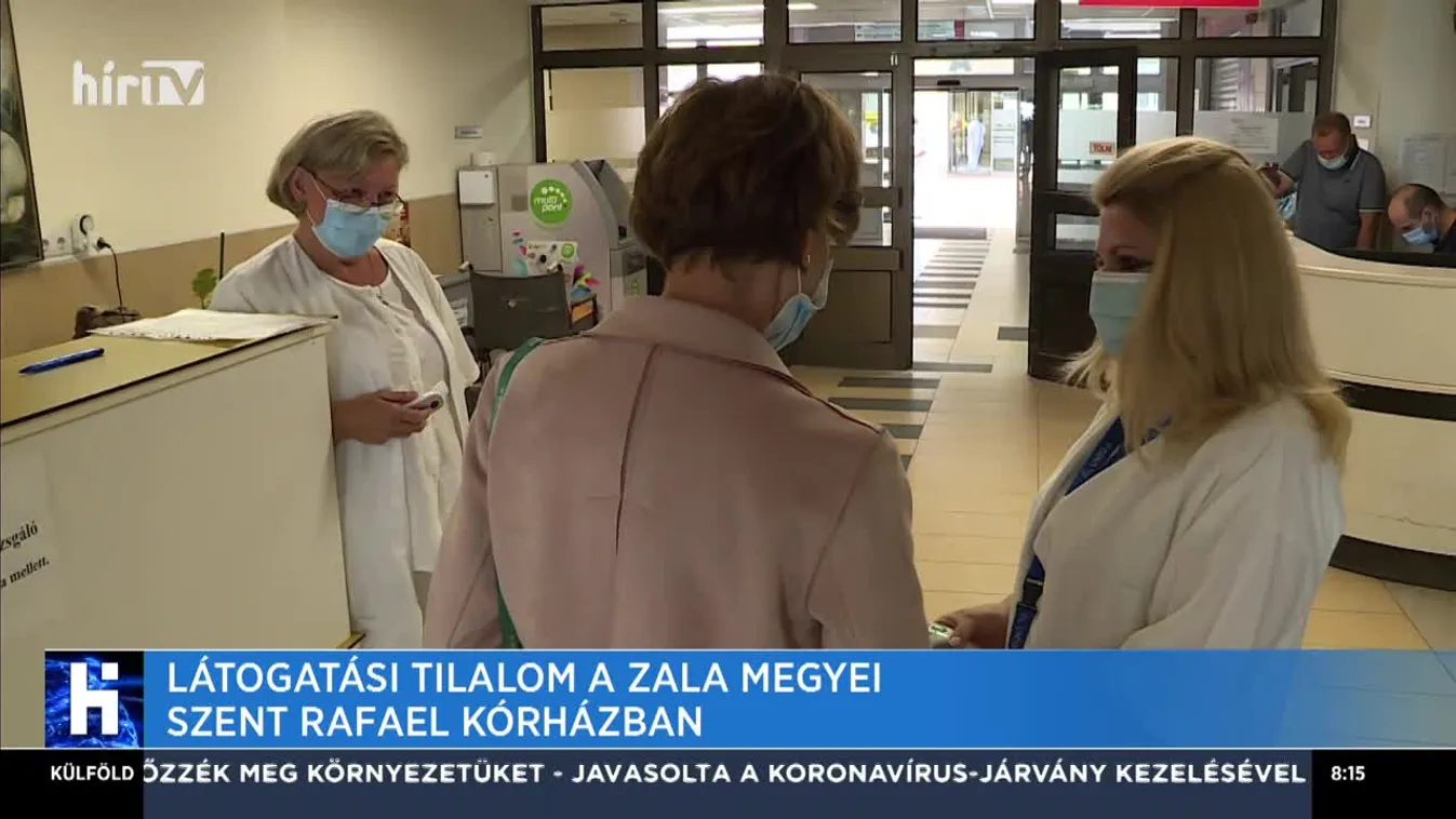 Látogatási tilalom a Zala megyei Szent Rafael Kórházban
