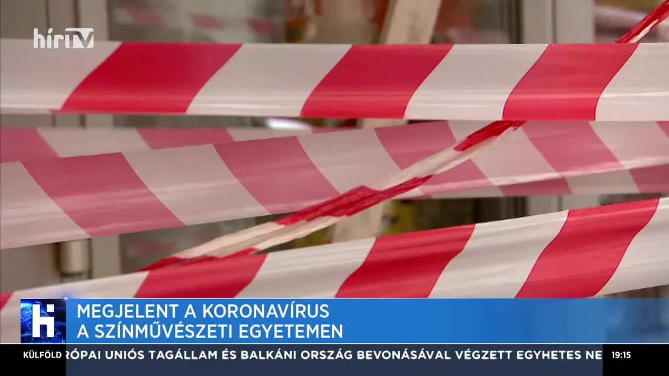 Megjelent a koronavírus a Színművészeti Egyetemen