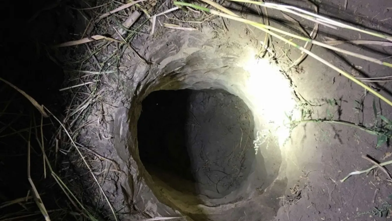 Ismét alagutat találtak a Bács-Kiskun megyei határszakaszon