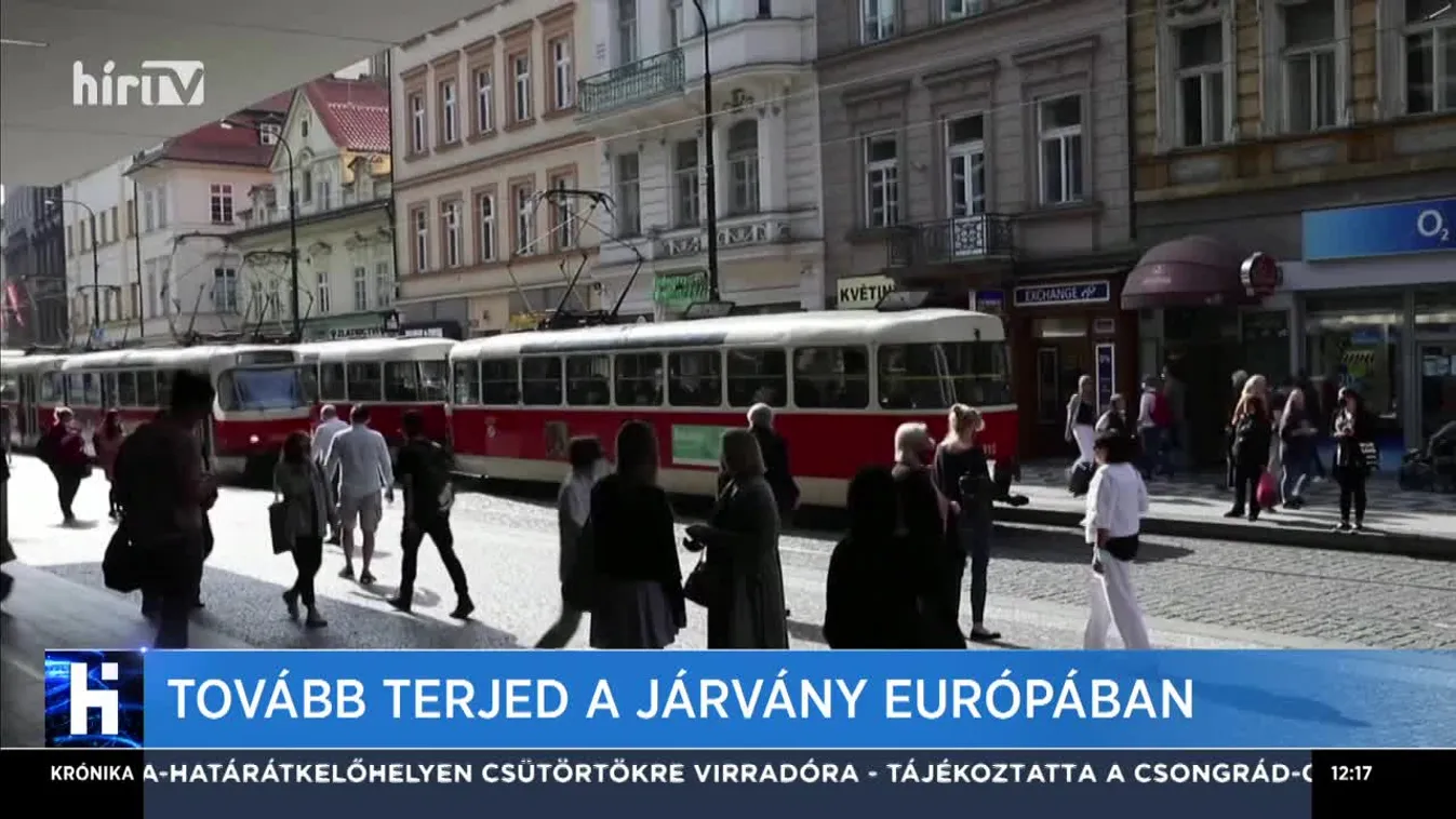 Tovább terjed a járvány Európában