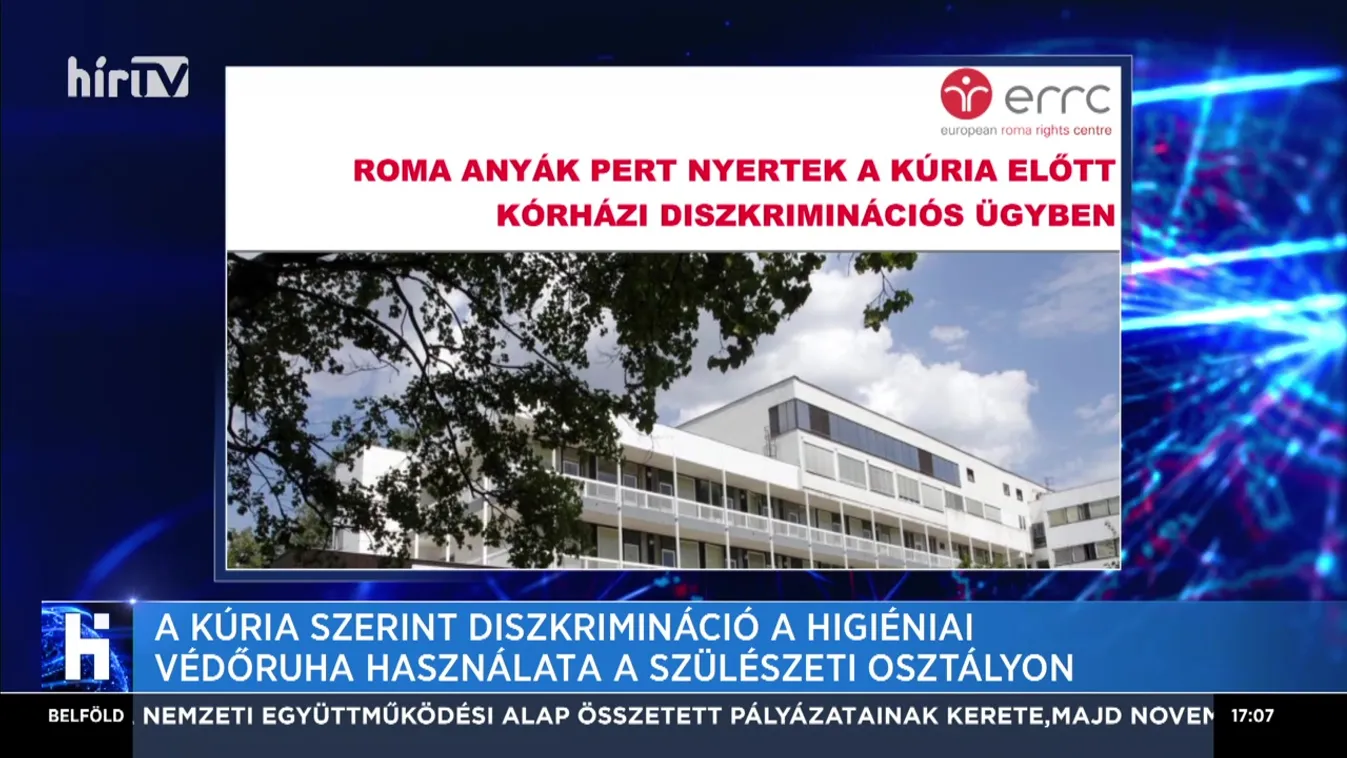 A Kúria szerint diszkrimináció a higiéniai védőruha használata a szülészeti osztályon