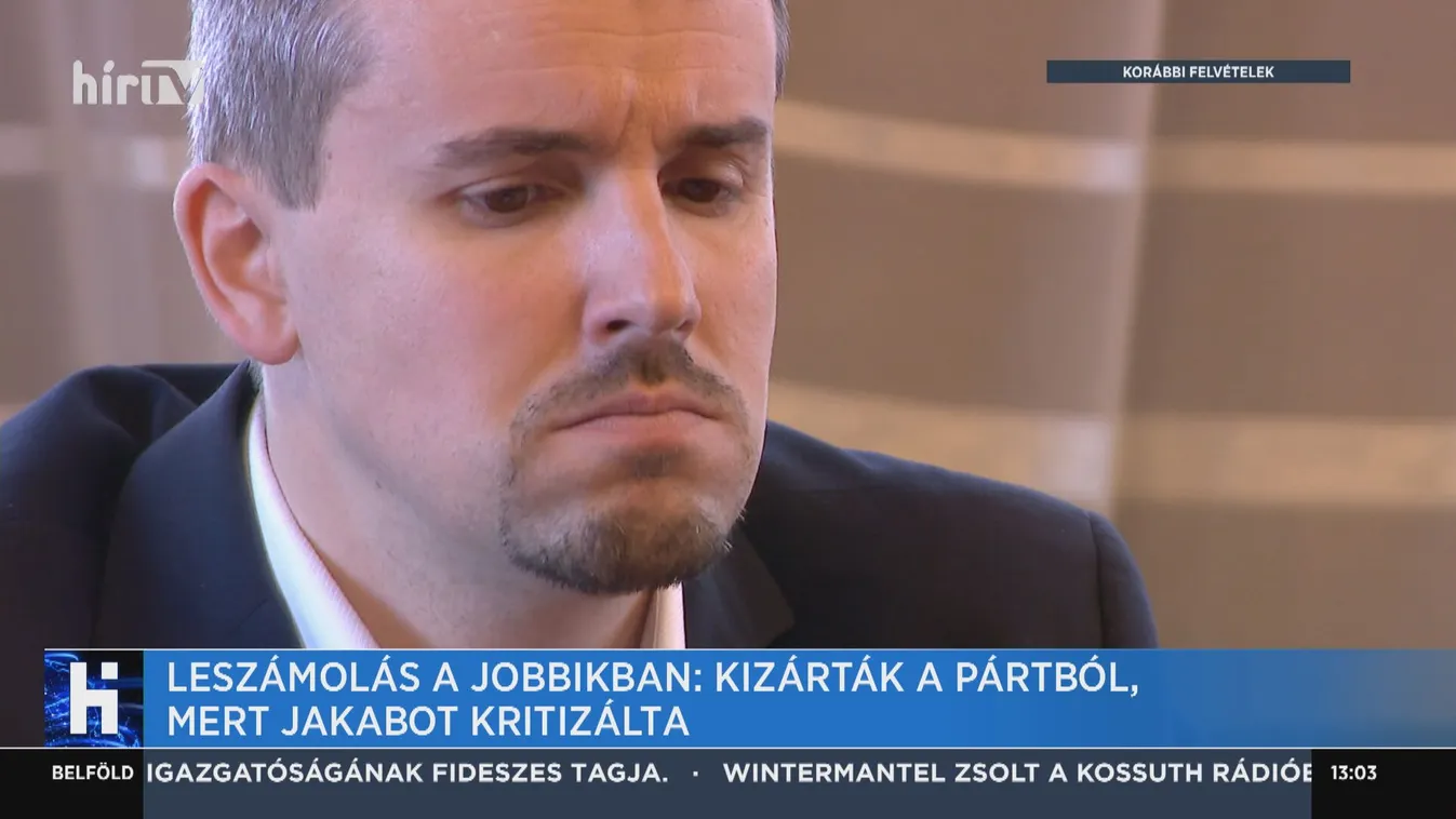 Leszámolás a Jobbikban: Kizárták a pártból, mert Jakabot kritizálta