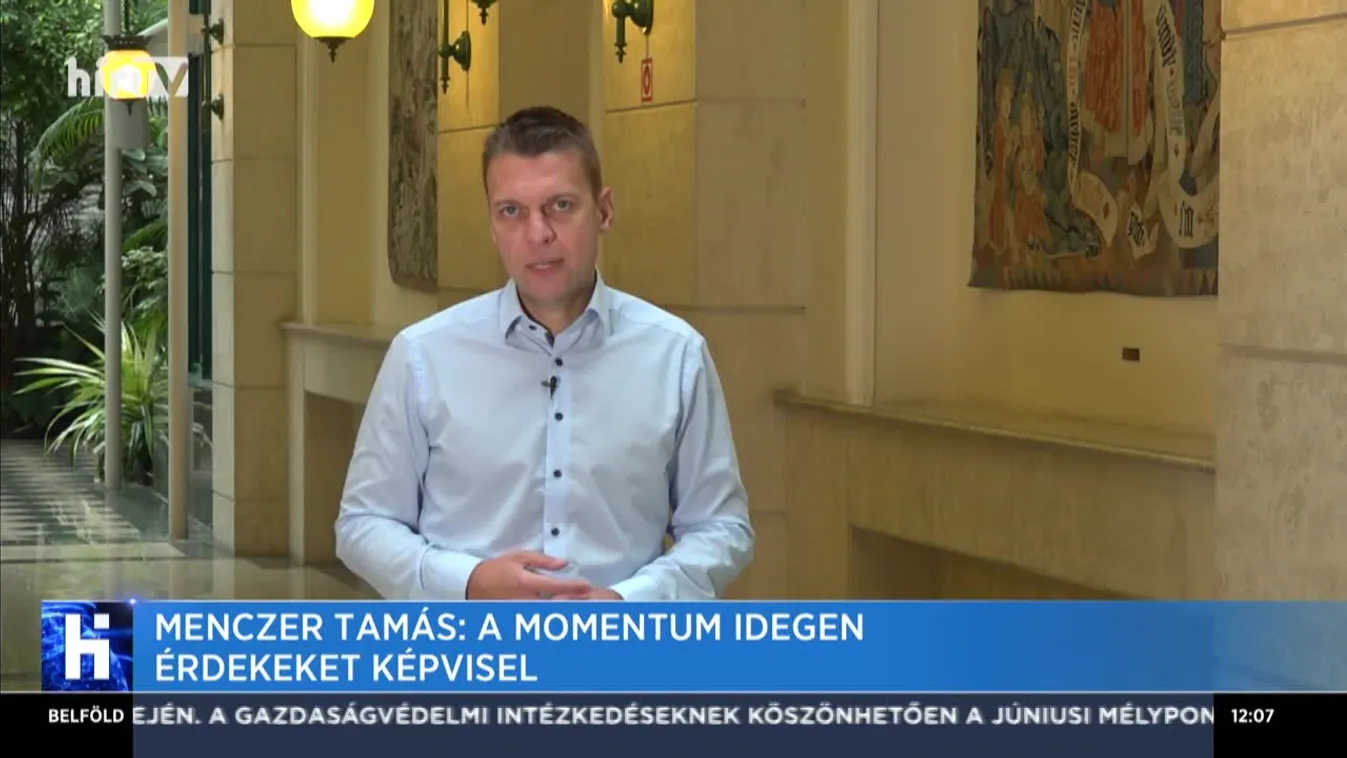 Menczer Tamás: A Momentum idegen érdekeket képvisel