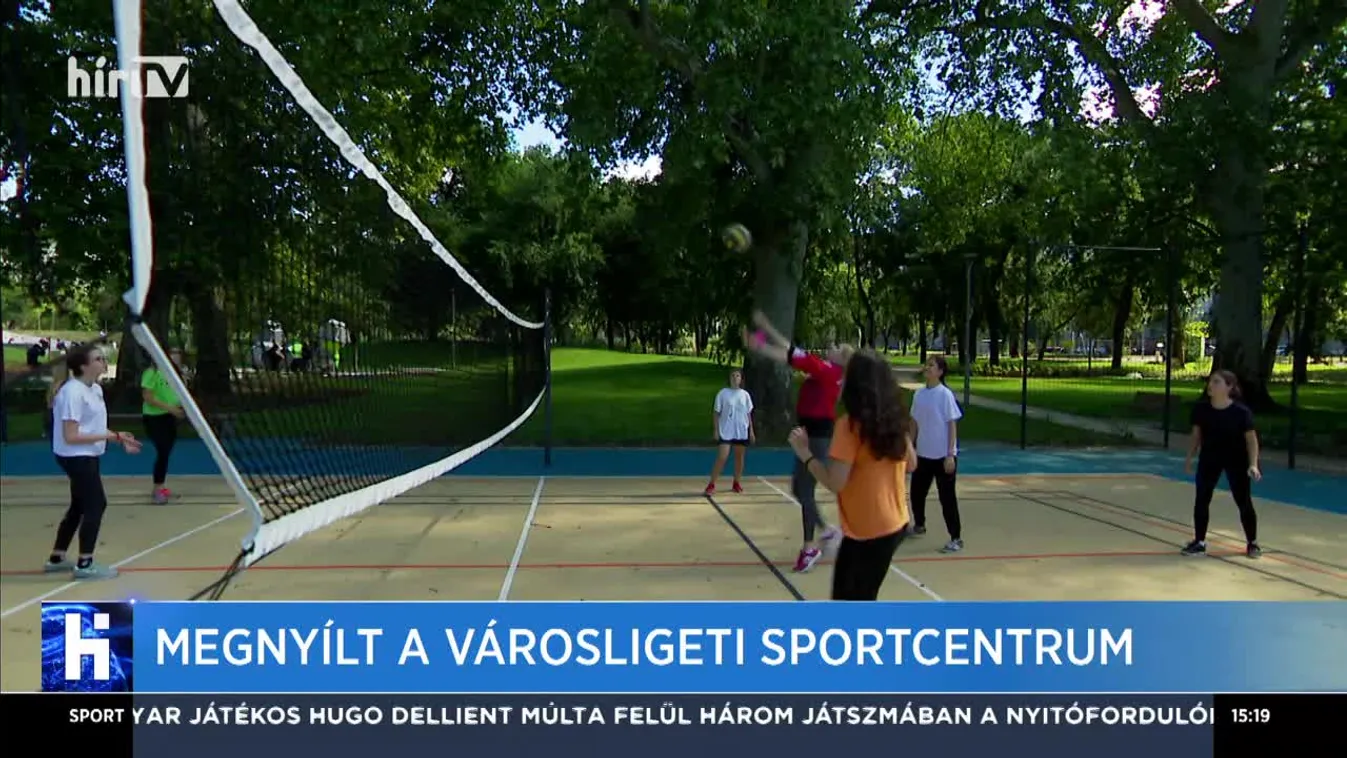 Megnyílt a Városligeti Sportcentrum