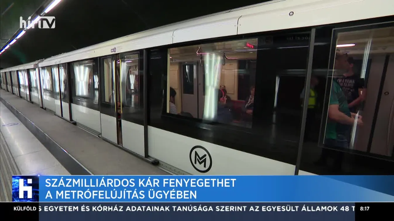 Százmilliárdos kár fenyegethet a metrófelújítás ügyében
