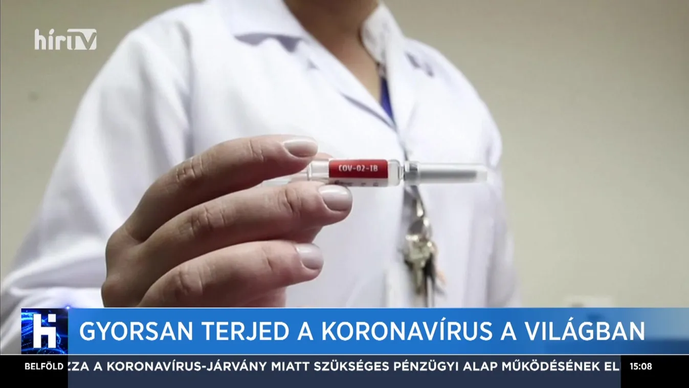 Gyorsan terjed a koronavírus a világban