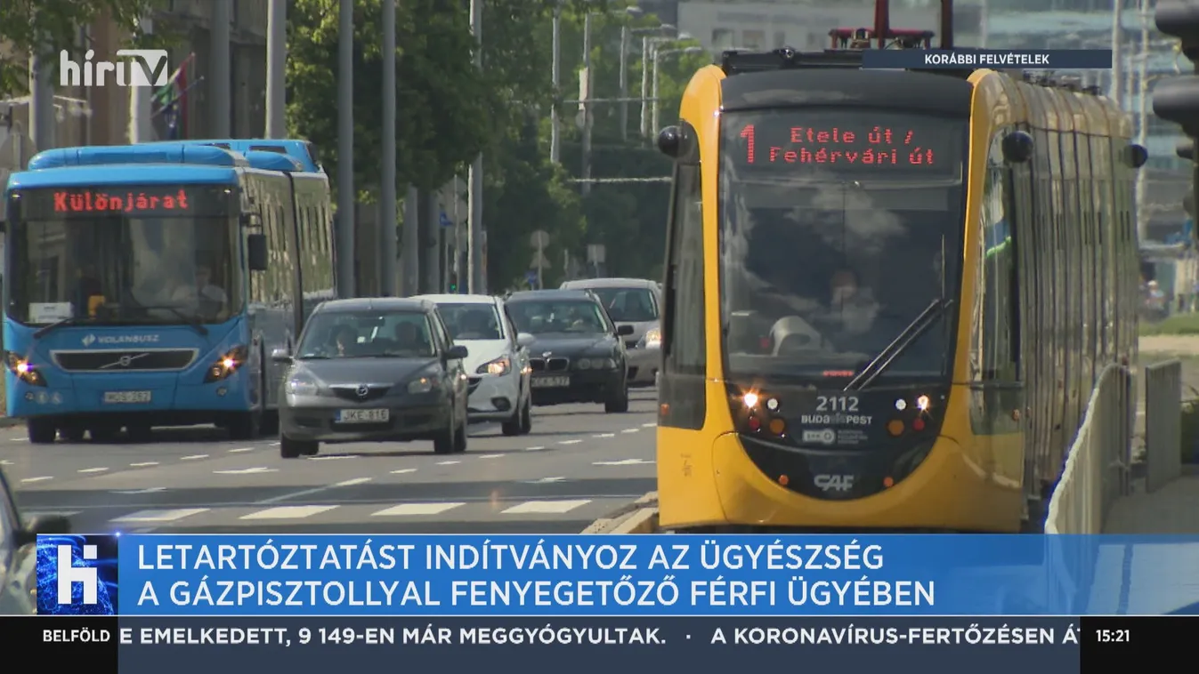 Letartóztatást indítványoz az Ügyészség a gázpisztollyal fenyegetőző férfi ügyében