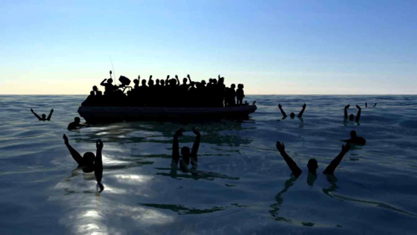 Felborult egy migránsokat szállító csónak a La Manche-csatornában