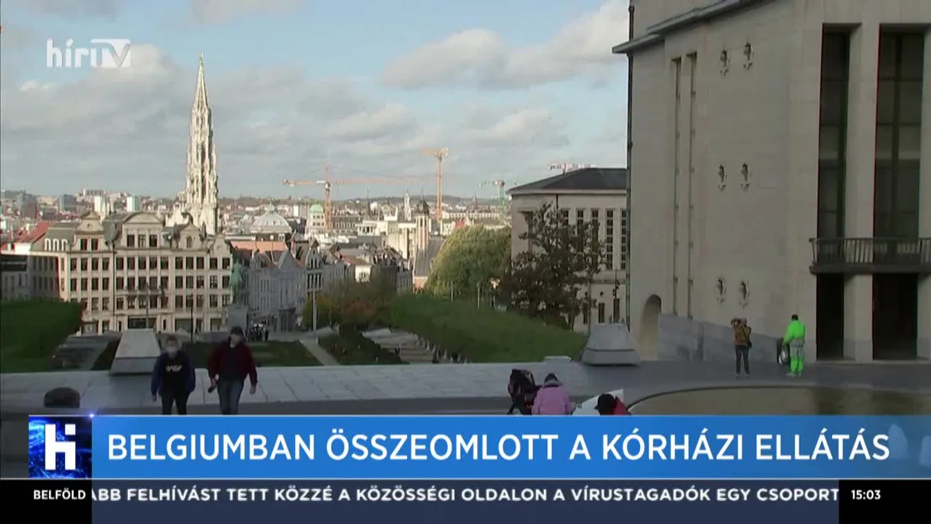 Belgiumban összeomlott a kórházi ellátás
