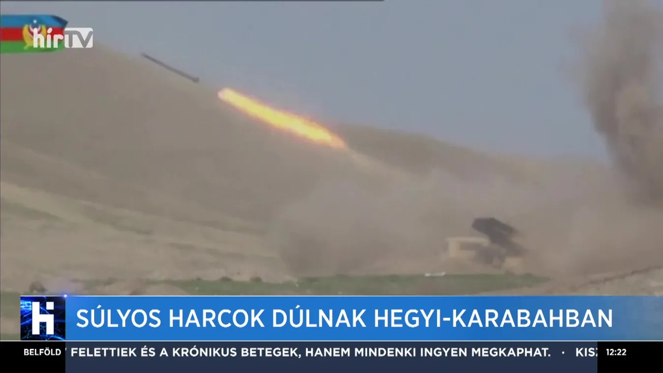 Súlyos harcok dúlnak Hegyi-Karabahban