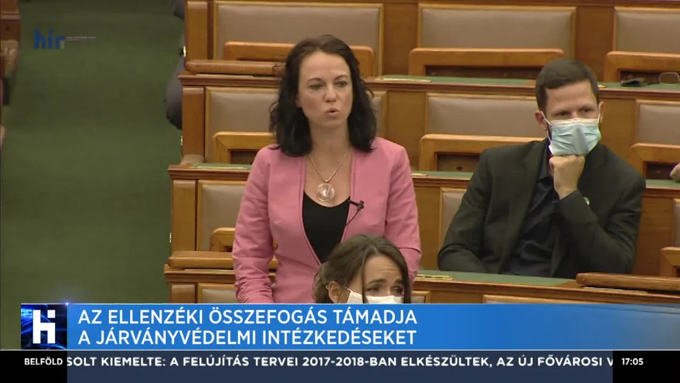 Az ellenzéki összefogás támadja a járványvédelmi intézkedéseket
