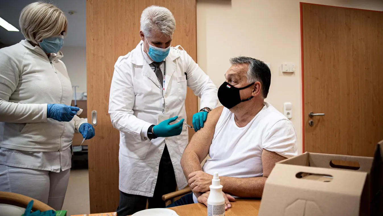 Orbán Viktor mindenkit a védőoltás beadatására biztat