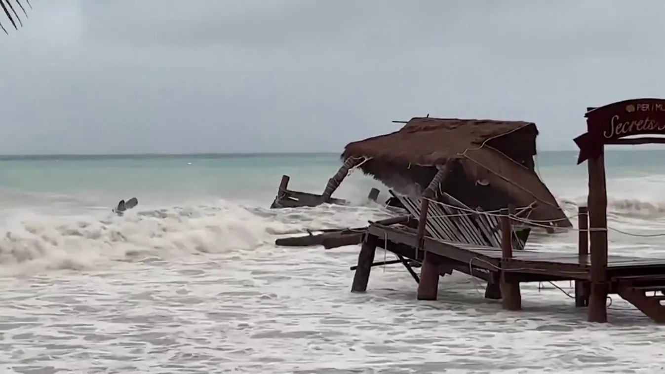 Elérte Mexikót a Gamma ciklon
