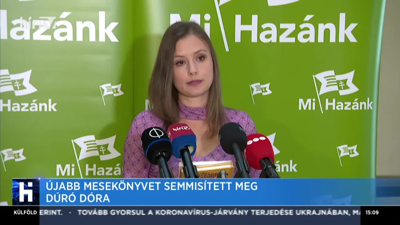 Újabb mesekönyvet semmisített meg Dúró Dóra