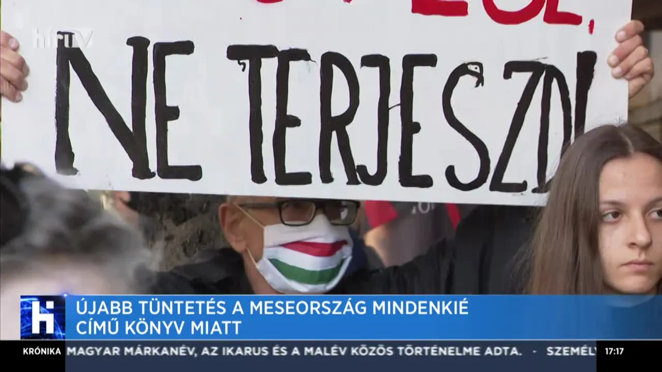 Újabb tüntetés a Meseország mindenkié című könyv miatt