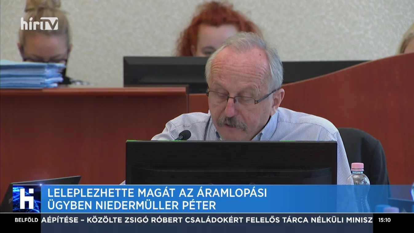 Leleplezhette magát az áramlopási ügyben Niedermüller Péter