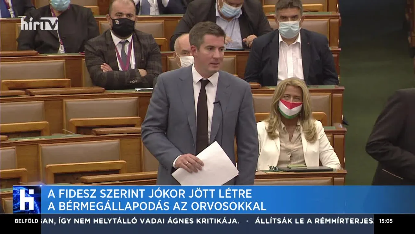 A Fidesz szerint jókor jött létre a bérmegállapodás az orvosokkal