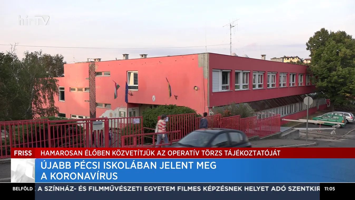 Újabb pécsi iskolában jelent meg a koronavírus
