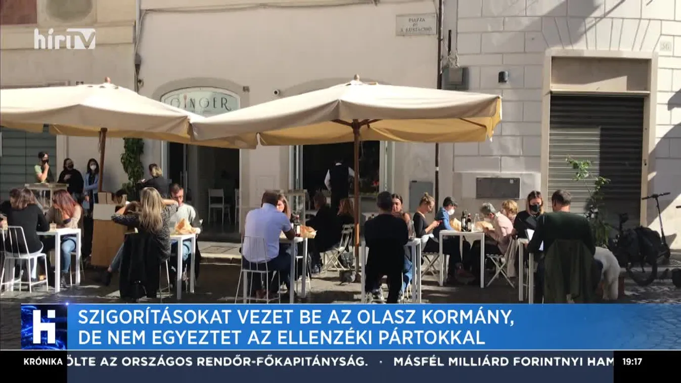 Szigorításokat vezet be az olasz kormány, de nem egyeztet az ellenzéki pártokkal