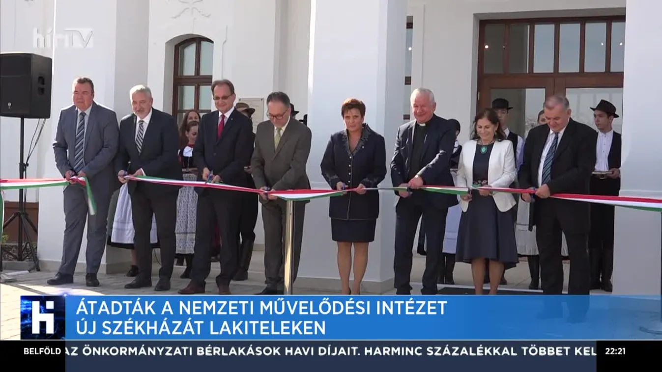 Átadták a Nemzeti Művelődési Intézet új székházát Lakiteleken