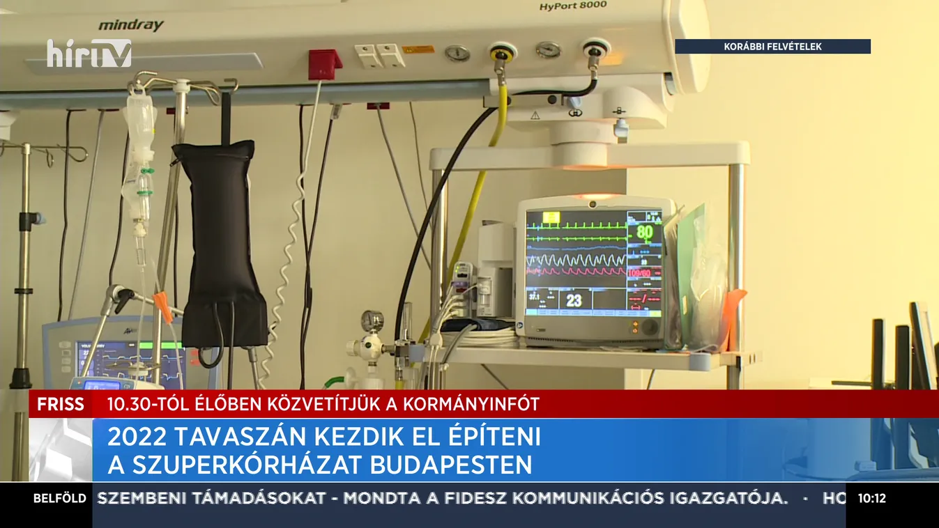 2022 tavaszán kezdik el építeni a szuperkórházat Budapesten