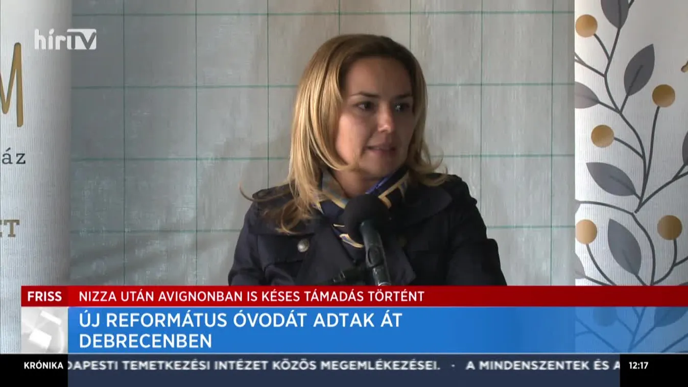 Új református óvodát adtak át Debrecenben