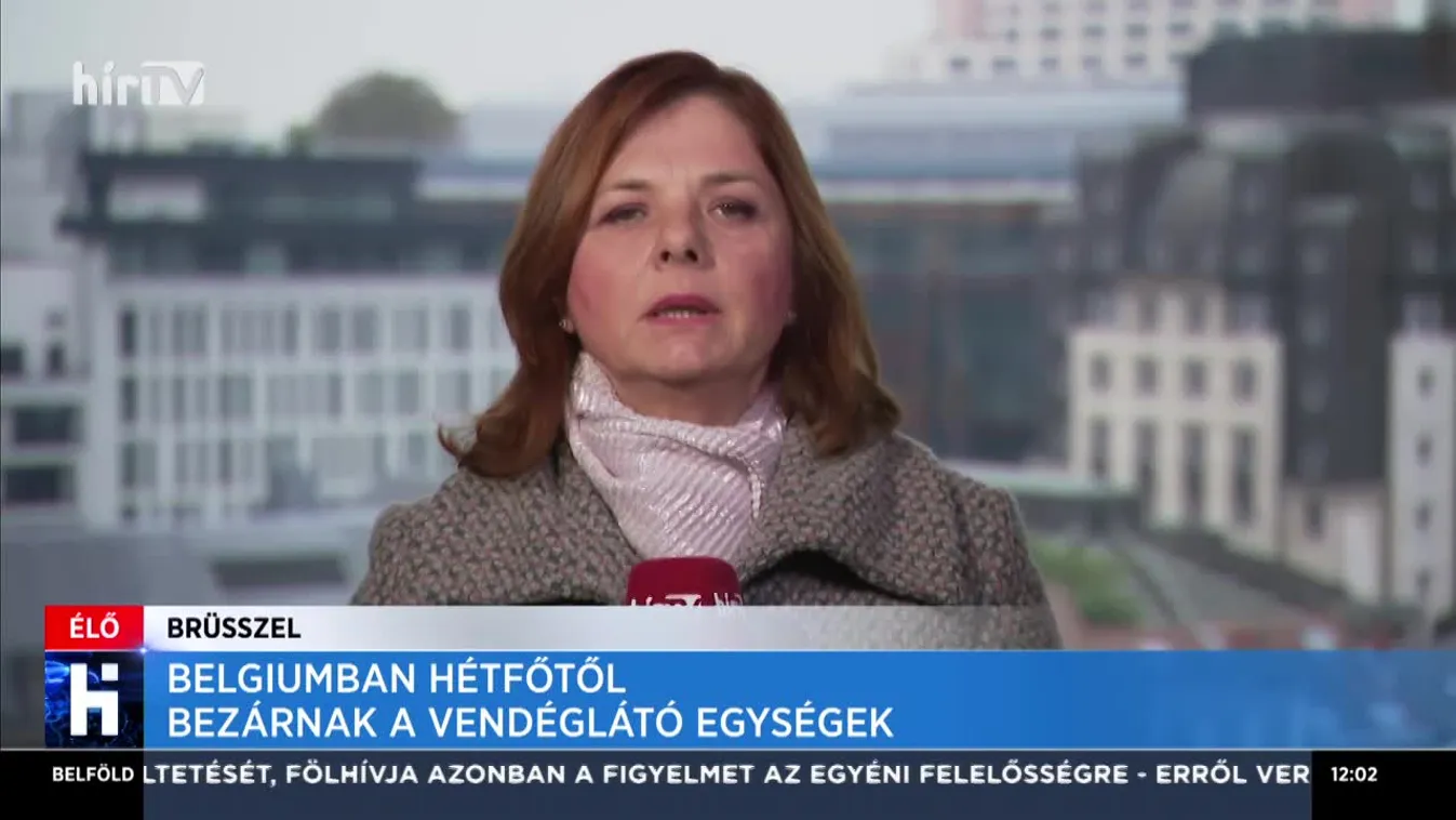 Belgiumban hétfőtől bezárnak a vendéglátó egységek