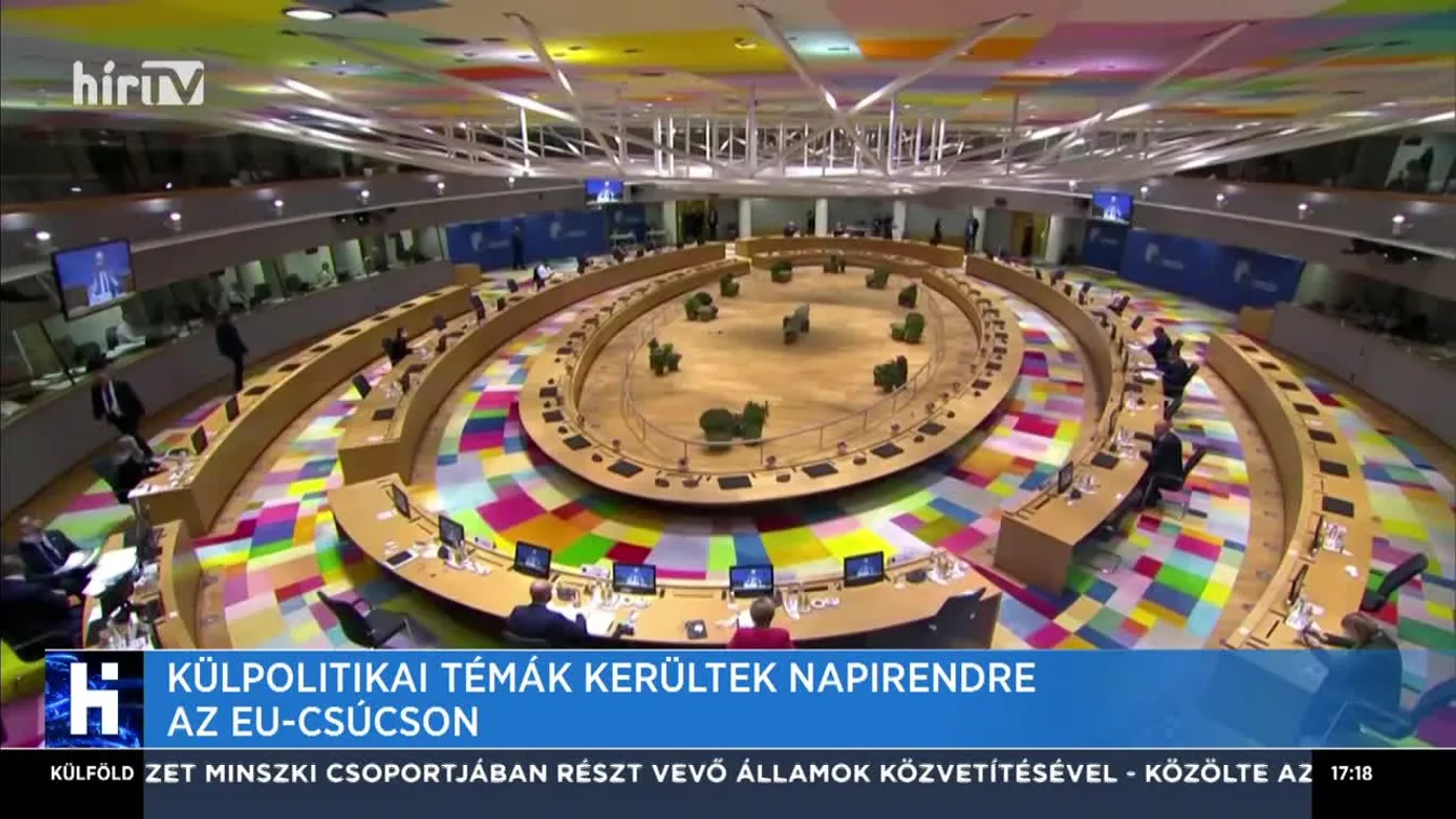 Külpolitikai témák kerültek napirendre az EU-csúcson