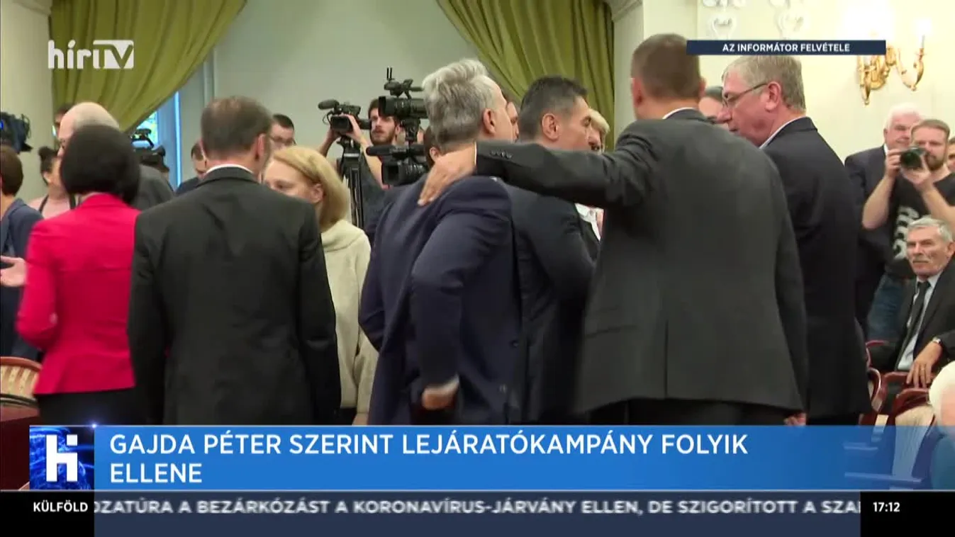 Gajda Péter szerint lejáratókampány folyik ellene