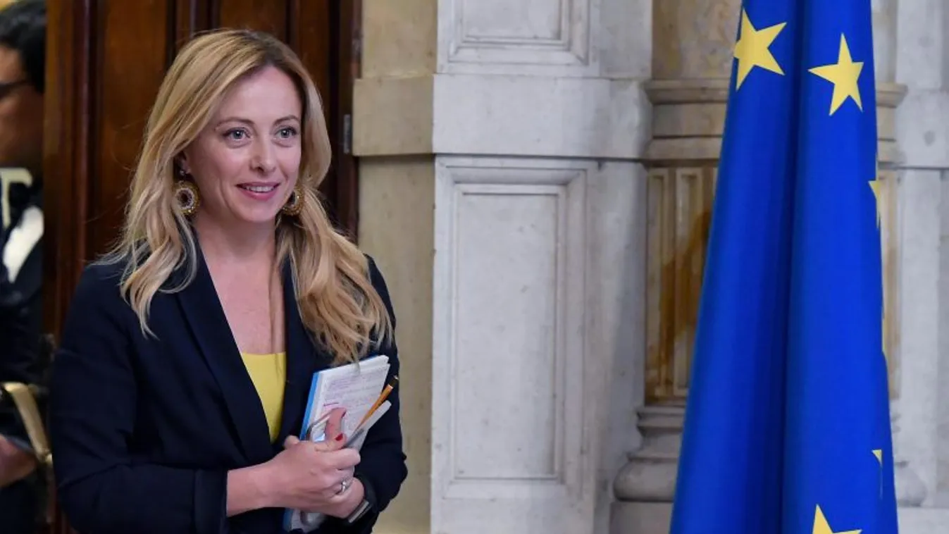 A magyarok helytállását dicsérte Giorgia Meloni az olasz parlamentben