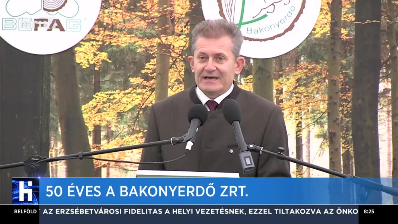 50 éves a Bakonyerdő Zrt.