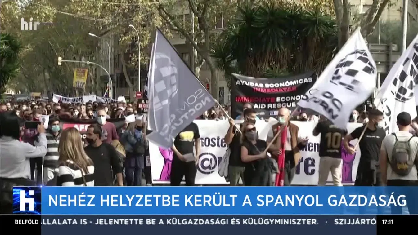 Nehéz helyzetbe került a spanyol gazdaság