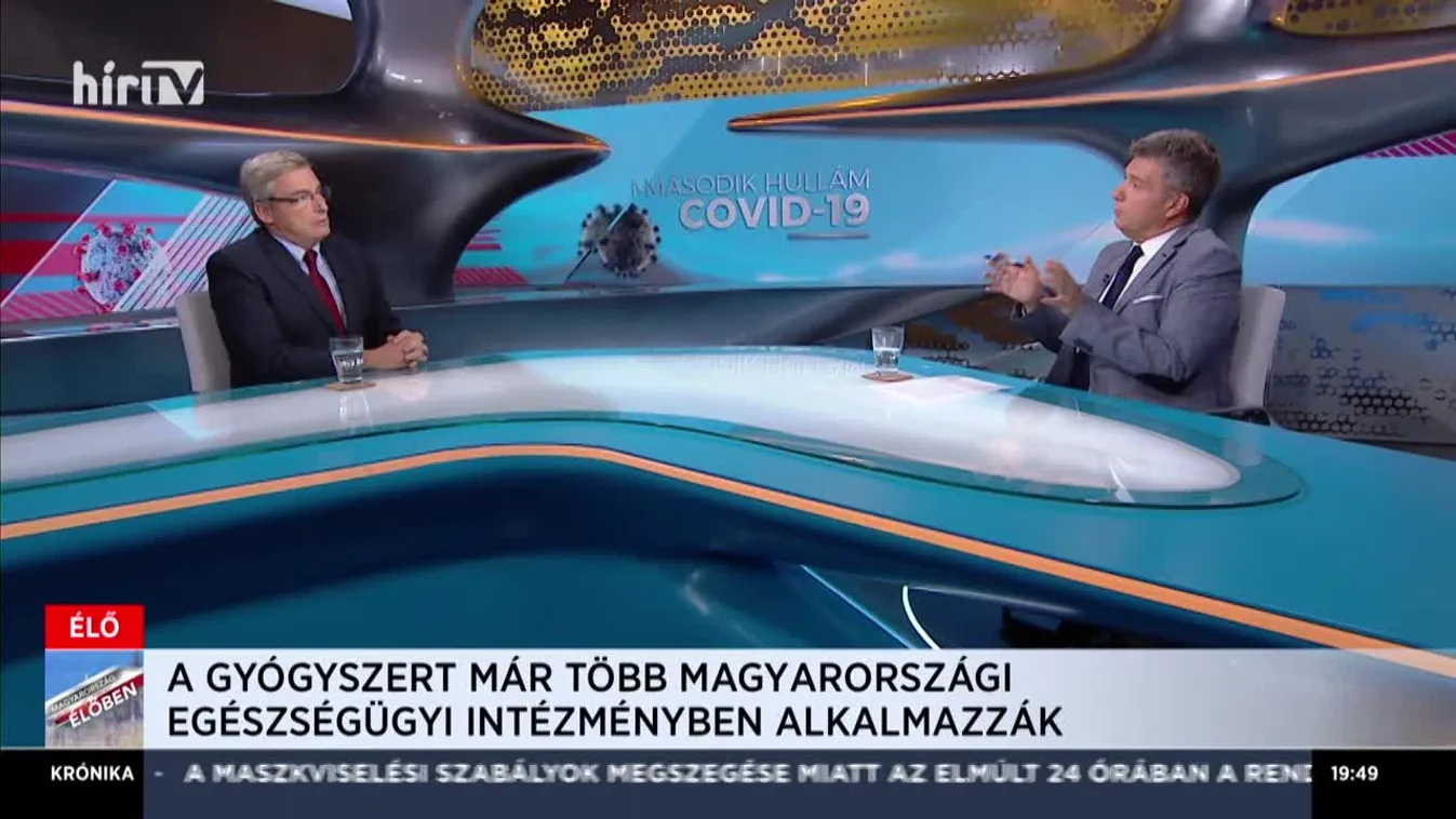 Szentiványi Mátyás: Minden gyógyszer úgy válik gyógyszerré, hogy emberen is kipróbálják